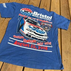 1998 Bristol nascar racing graphic T